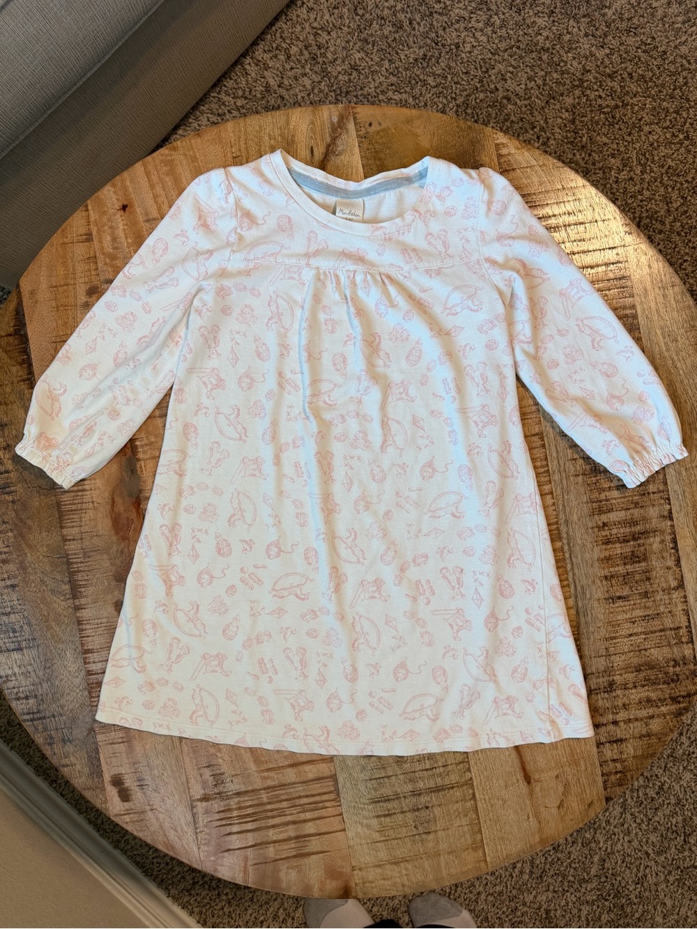 Mini Boden Girls Long Sleeve Nightgown